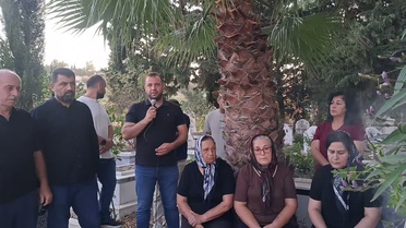 Hatay'da Gezi eylemcisi Ahmet Atakan ölümünün 13. yılında mezarı başında anıldı