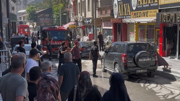 Konya Ereğli'de iş yerinde tüp patladı, sokaktaki kalabalık panikle kaçıştı