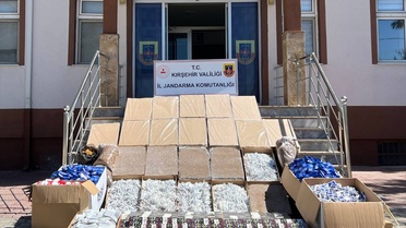 Kırşehir Kaman'da kaçak makaron operasyonu, 1 zanlı yakalandı