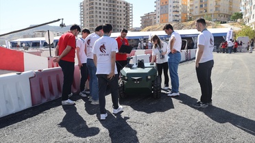 Mardin'de TEKNOFEST İKA Yarışması'nda 30 finalist takım zorlu parkurda mücadele ediyor