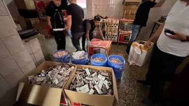 Mersin'de pişirim fırınındaki aramada 1 milyon 29 bin sentetik ecza hapı bulundu
