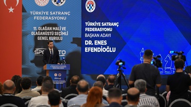 TSF başkanlığına 33 yaşındaki Enes Efendioğlu seçildi, 145 oyun 131'ini aldı