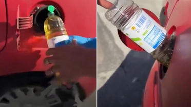 Akaryakıt pahalı gelince çözümü markette buldular! Depoya bunu koyuyorlar
