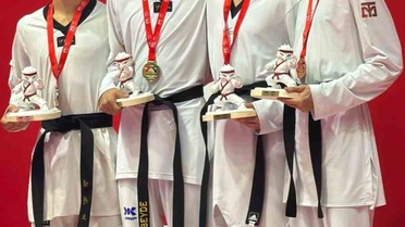 Gaziantepli milli sporcu Çamoğlu, Tiran'da üçüncü kez Avrupa şampiyonu oldu