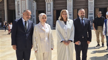 Bakan Göktaş, Şam’da tarihi mekanları ziyaret etti