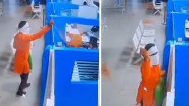 Dünyanın en ilginç banka soygunu! Çalışanların yüzüne fırlattı 