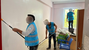 Kilis'te 30 yükümlü, 30 okul ve 4 KYK yurdunu yeni döneme hazırladı