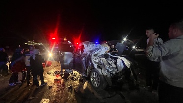Manisa Kula'da pikap tıra arkadan çarptı, 1 kişi öldü 4 kişi yaralandı