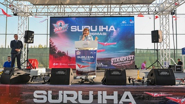 Gaziantep'te TEKNOFEST Sürü İHA Yarışması ödül töreniyle sona erdi