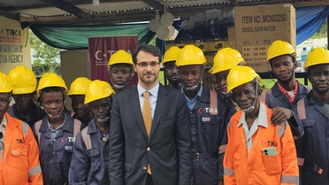 TİKA, Sierra Leone'de kaynakçılık atölyesi açtı