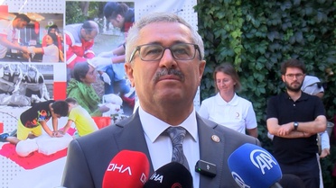 Kızılay ve YTB'den uluslararası öğrencilere ilk yardım eğitimi verildi