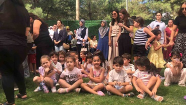 Yatağan'da uyum haftası balon evi atölyesi ve şovla renklendi