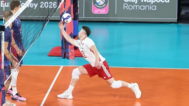 A Milli Erkek Voleybol Takımı, Avrupa Şampiyonası'nda Fransa'ya 3-0 yenildi