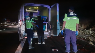 Adana Ceyhan'da tıra çarpan kamyonetteki 2 kişi olay yerinde hayatını kaybetti