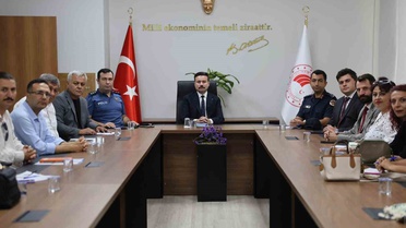 Gökçeada'da okul güvenliği toplantısı yapıldı, Kaymakam Acar hedefi açıkladı