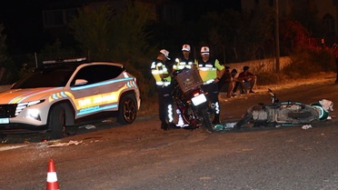 Hatay Dörtyol'da iki motosiklet çarpıştı, 3 kişi yaralandı