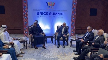 Pezeşkiyan, BRICS zirvesinde BAE Veliaht Prensi ile bir araya geldi