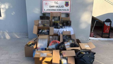 İzmir Menderes'te kaçak tütün operasyonunda 250 bin liralık ürün ele geçirildi