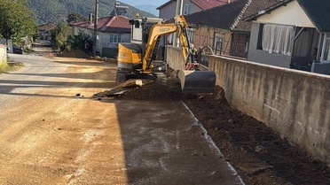 Düzce Çilimli Karaçörtlen'de içme suyu şebekesine 2 bin 300 metre hat döşeniyor