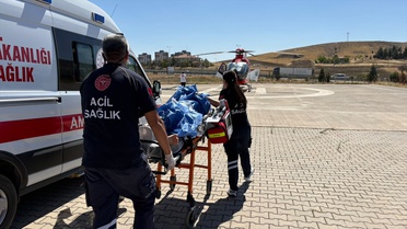 Kırıkkale'deki 2 çocuk hava ambulansıyla Ankara Etlik Şehir Hastanesi'ne sevk edildi
