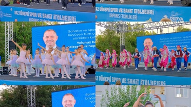 Kırklareli'nde yaz kursları kapandı, çocuklar yeteneklerini sergiledi