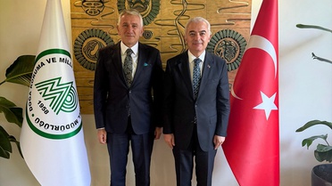 Kırklareli Valisi Turan, DKMP Bölge Müdürü Ulu'yu ziyaret etti