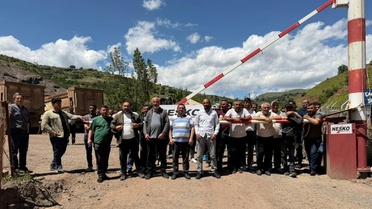 Maaşları ödenmeyen maden işçileri Giresun ve Yozgat'ta iş durdurdu