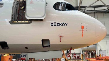 THY uçağına Trabzon'un Düzköy ilçesinin adı verildi