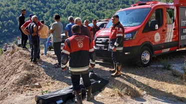 Hatay Hassa'da motosikletiyle uçuruma yuvarlanan 74 yaşındaki sürücü hayatını kaybetti
