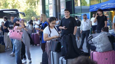 Antalya'ya gelen üniversitelilere otogar ve havalimanında karşılama
