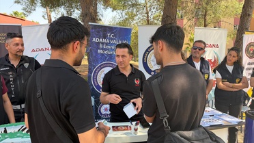 Adana'da üniversite öğrencilerine yönelik güvenlik projesi tanıtıldı