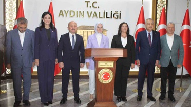 Bakan Göktaş Aydın'da valilik ve büyükşehir ziyaretlerini tamamladı