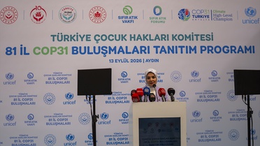 Aydın'da Türkiye Çocuk Hakları Komitesi 81 İl COP31 Buluşmaları tanıtıldı