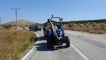 Bozcaada'daki Zeytin 360 Festivali sona erdi, adada ilk kez portatif sıkım yapıldı