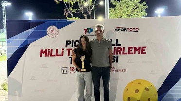 Kaymakam kızı Ecrin Kaya, pickleballda milli takıma se&ccedil;ildi