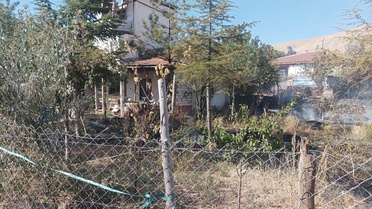 Çorum'da bahçesindeki otları yakan 81 yaşındaki kişi alevler arasında can verdi