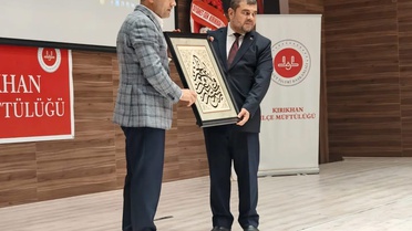 Kırıkhan'da Mevlid-i Nebi Haftası kapsamında güzel ahlak konferansı yapıldı