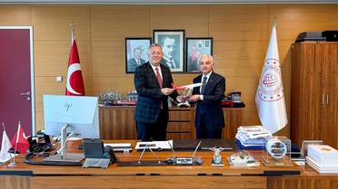 Kırklareli Valisi Turan, Bakanlık 1. Bölge Müdürü Yücel'i ziyaret etti