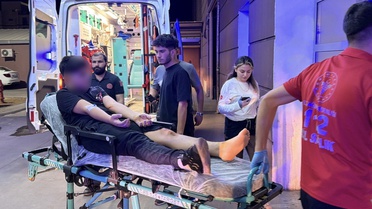 Adıyaman'da kontrolden çıkan motosiklet devrildi, 1 kişi yaralandı