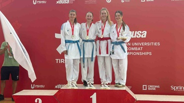 Manisa Celal Bayar Üniversitesi sporcusu Büber, Avrupa'da altın ve bronz kazandı
