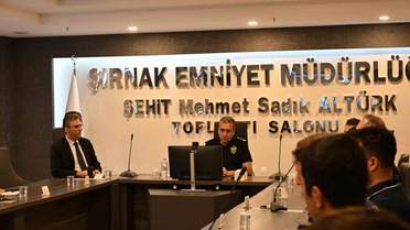 Şırnak'ta yeni eğitim yılı öncesi merkez ve 6 ilçedeki okulların güvenliği masaya yatırıldı