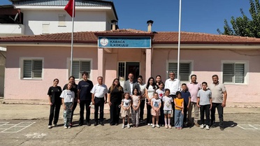 Sultanhisar'da dereceyle mezun olan öğrenciler Kaymakam Ateş'le buluştu