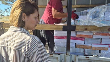 Altıntaş'ta ücretsiz ders kitaplarının teslim hazırlıkları sürüyor