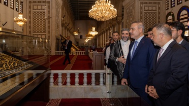 Dışişleri Bakanı Fidan, Suriye'de Süleymaniye Külliyesi'ni ziyaret etti