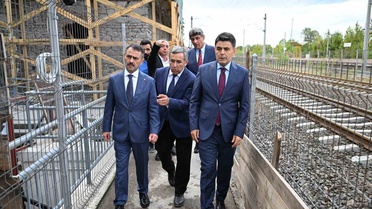 Bakan Yardımcısı Boyraz, Kocaeli'deki tarihi Derbent Tren Garı'nda inceleme yaptı