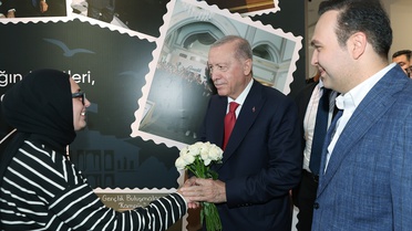 Cumhurbaşkanı Erdoğan, Samsun'da gençlerle buluştu: