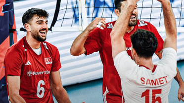 A Milli Voleybol Takımı İsviçre'yi 3-0 yendi