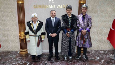 Gümüşhane'de 39. Ahilik Haftası'nda yılın ahisine kaftan giydirildi