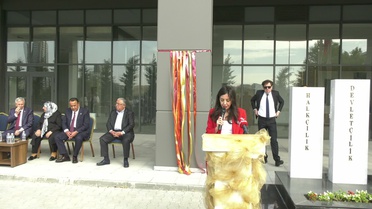 Hacı Çelebi Döndü Beker Anadolu Lisesi açılışı... Adnan Beker: 'Her okula en az bir nöbetçi polis veya bekçi görevlendirilebilir'