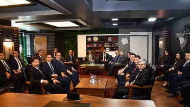HSK Genel Sekreteri Uğuz, Eskişehir Adliyesinde yargı mensuplarıyla görüştü